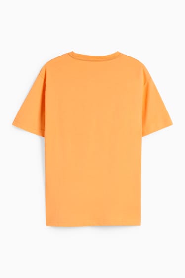 Kinder - Kurzarmshirt - orange