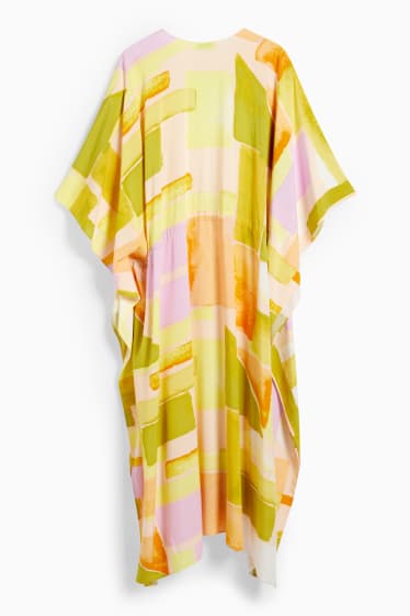 Damen - Kimono - gemustert - grün