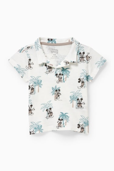 Baby Buben - Micky Maus - Baby-Outfit - 2 teilig - cremeweiß