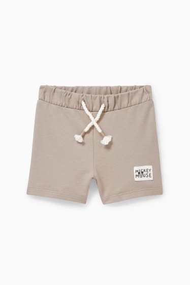 Baby Buben - Micky Maus - Baby-Outfit - 2 teilig - cremeweiß