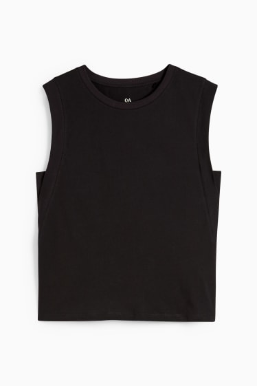 Dames - Basic top - zwart