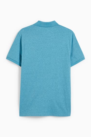 Hommes - Polo - turquoise clair