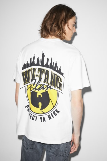 Hombre - Camiseta - Wu-Tang - blanco