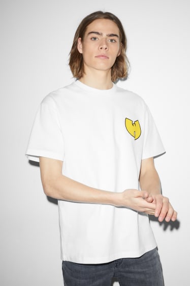 Hombre - Camiseta - Wu-Tang - blanco