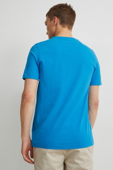 Hombre - Camiseta - azul