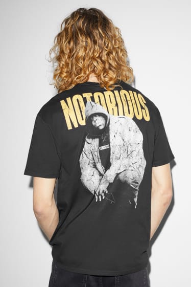 Hommes - T-shirt - The Notorious B.I.G. - noir