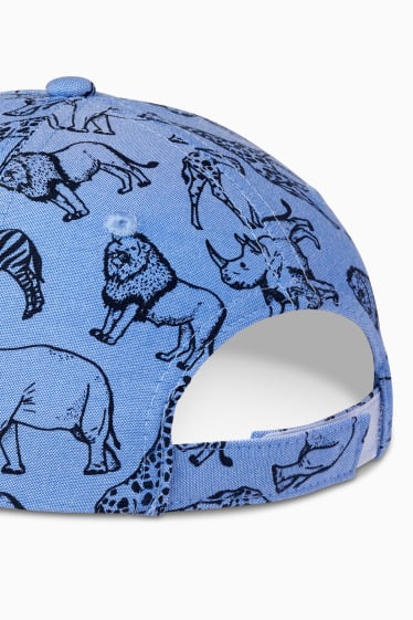 Enfants garçons - Casquette de baseball - à motif - jean bleu