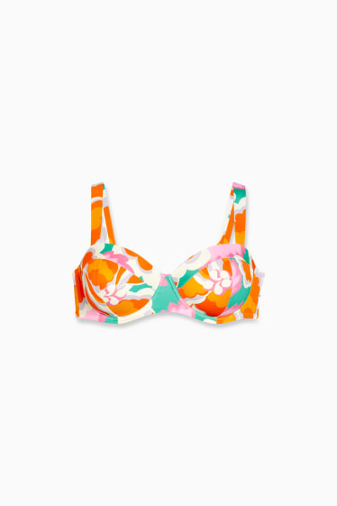 Femmes - Haut de bikini avec armatures - ampliforme - LYCRA® XTRA LIFE™ - orange