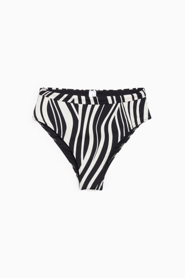 Dames - Bikinibroekje - high waist - LYCRA® XTRA LIFE™ - zwart