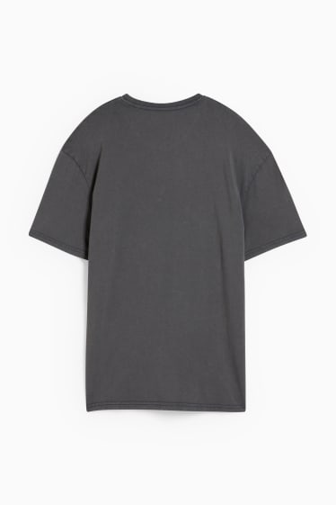 Hombre - Camiseta - Nirvana - gris oscuro