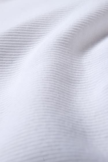Dona - CLOCKHOUSE - top crop - blanc