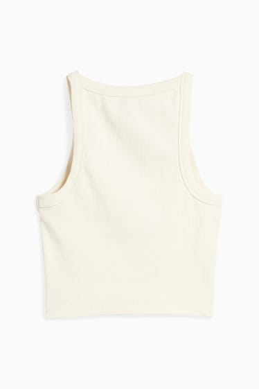 Women - CLOCKHOUSE - cropped top - cremewhite