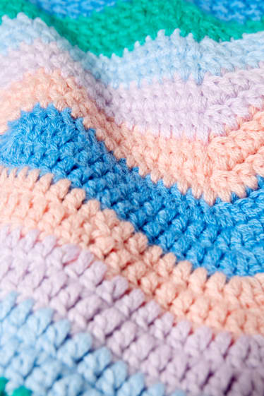 Damen - Crop Pullover - grün