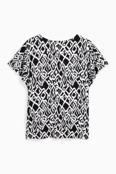 Femmes - T-shirt - noir / blanc