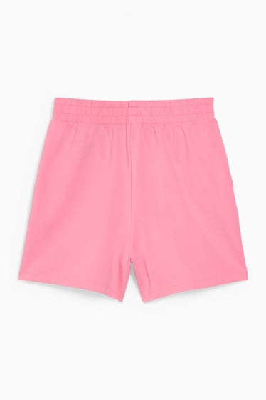 Dames - CLOCKHOUSE - sweatshorts - fuchsiarood
