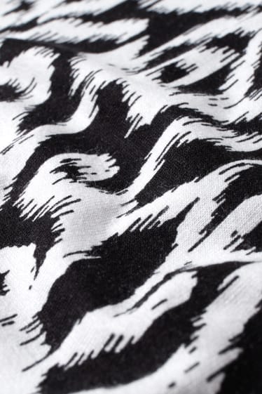 Femmes - T-shirt - noir / blanc