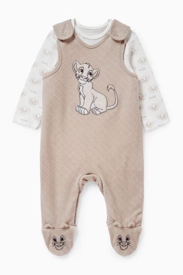 Unisex - The Lion King - boxpakje - 2-delig - grijs-bruin