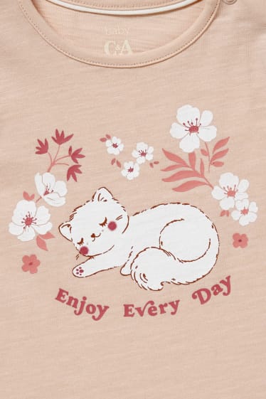 Bébés filles - Lot de 3 - T-shirts bébé - rose