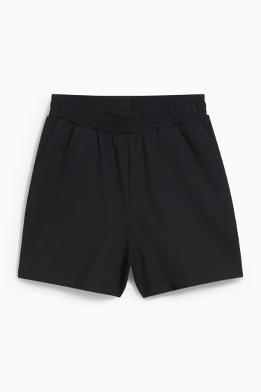 Dona - CLOCKHOUSE - pantalons curts de xandall - negre