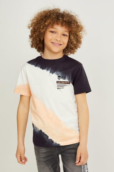 Enfants garçons - T-shirt - à motif - blanc