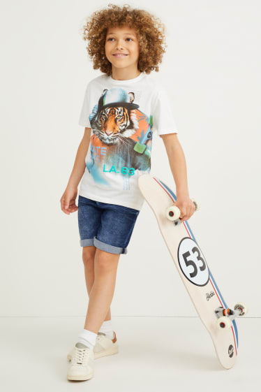 Bambini - Shorts di jeans - jog denim - jeans blu