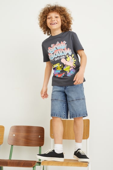 Kinder - Jeans-Shorts - helljeansblau