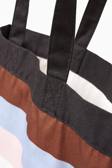 Donna - CLOCKHOUSE - shopper - unisex - a righe - PRIDE - colorato