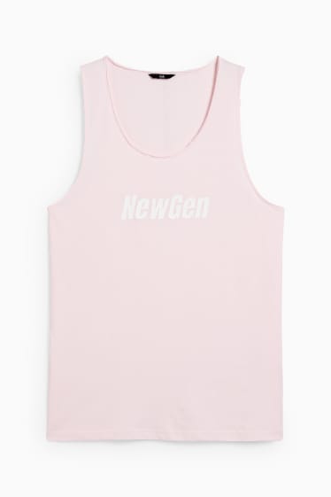 Herren - Tank Top - rosa