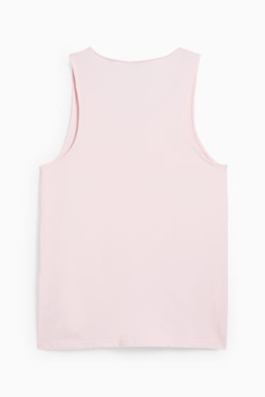 Herren - Tank Top - rosa