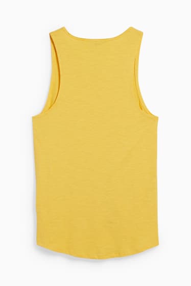 Herren - Tank Top - gelb