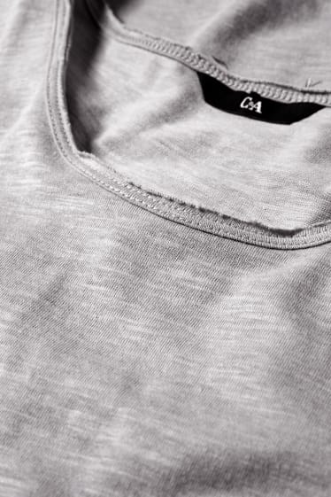 Home - Samarreta sense mànigues - gris