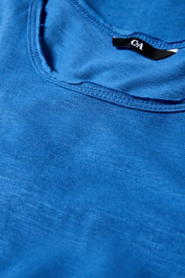 Heren - Tanktop - blauw