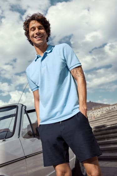 Hommes - Short - bleu foncé