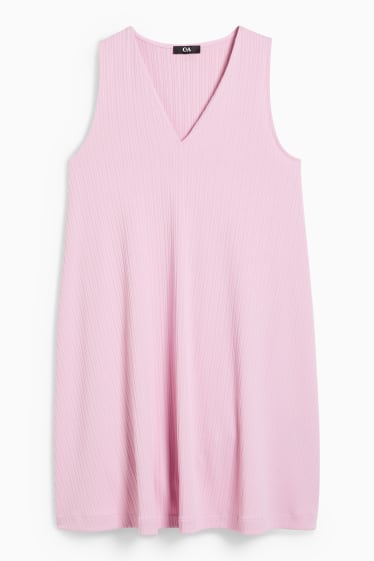 Femmes - Robe évasée - violet clair