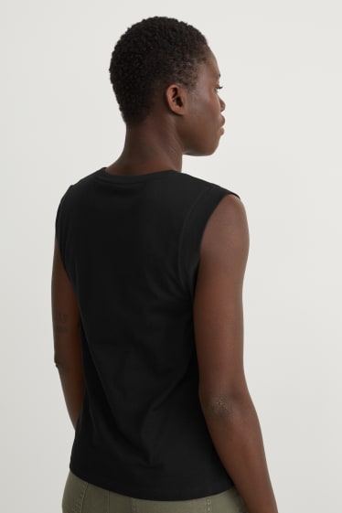 Dames - Basic top - zwart
