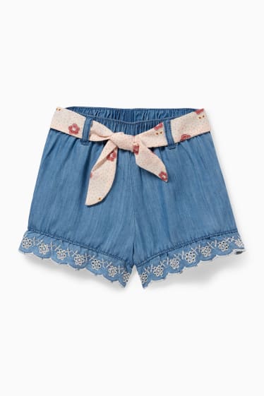Baby: meisjes - Babyoutfit - 2-delig - roze