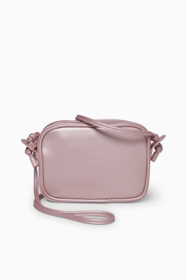 Bambini - Borsa - similpelle - brillante - rosa