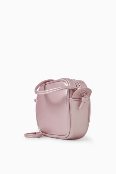 Bambini - Borsa - similpelle - brillante - rosa