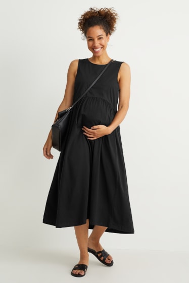 Dámské - Těhotenské šaty - černá