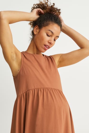 Women - Maternity dress - havanna