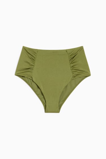 Donna - Slip bikini - vita alta - LYCRA® XTRA LIFE™ - verde
