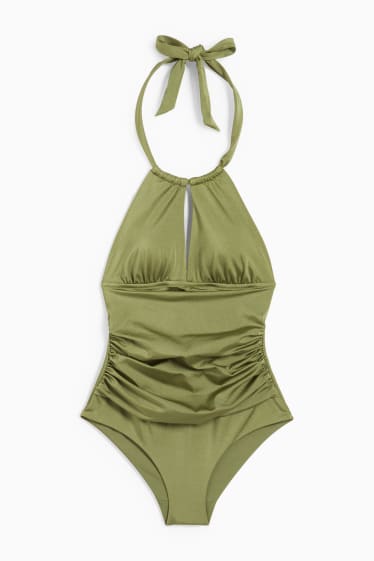 Femei - Costum de baie - vătuit - LYCRA® XTRA LIFE™ - verde