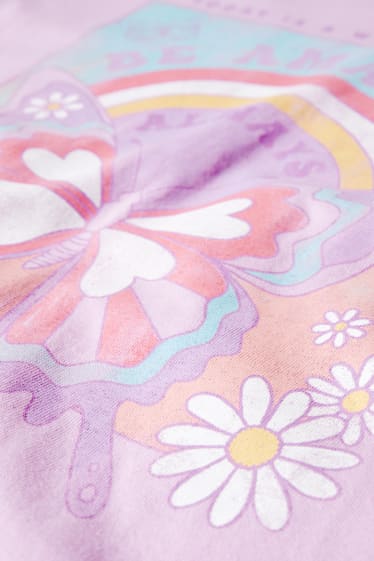 Enfants filles - Chemise de nuit - violet clair