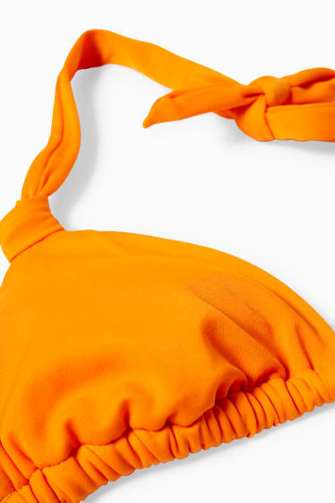 Women - Bikini top - triangle - padded - LYCRA® XTRA LIFE™ - orange