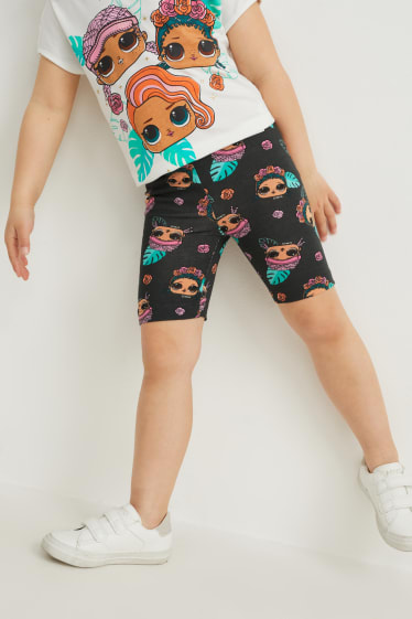 Enfants filles - L.O.L. Surprise - cycliste - noir