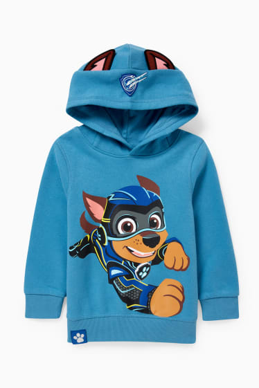 Children Boys - PAW Patrol - hoodie with cloth ears - blue