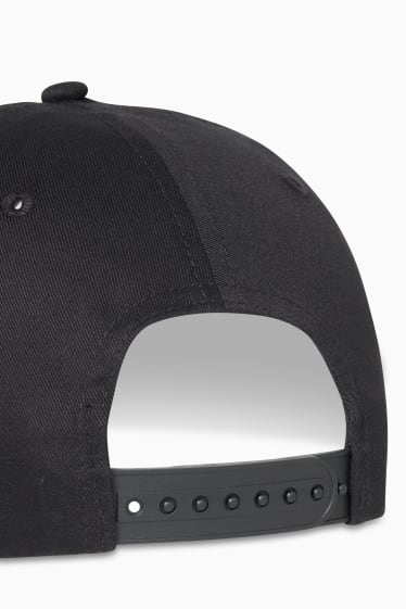 Enfants garçons - Minecraft - casquette de baseball - noir