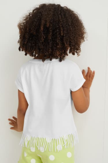 Bambine - Minnie - t-shirt - bianco crema