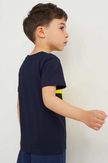 Kinderen - Set van 3 - Pokémon - T-shirt - geel