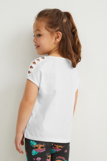 Niños - L.O.L. Surprise - camiseta de manga corta - blanco nieve